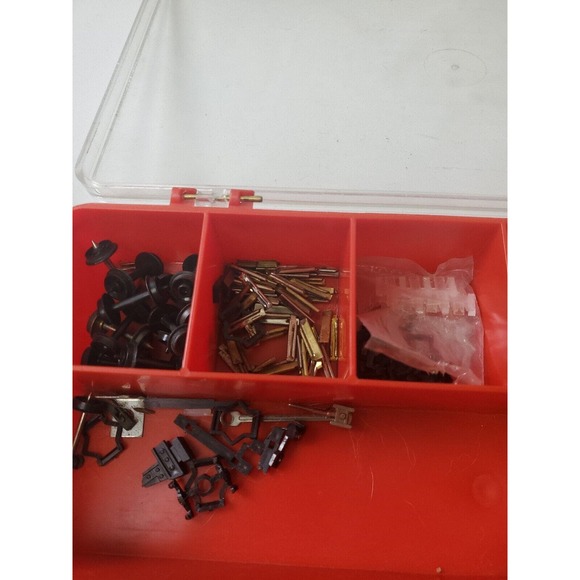 Mini Train Toy Accessories Cows Pigs People Screws Wheels - Picture 4 of 11